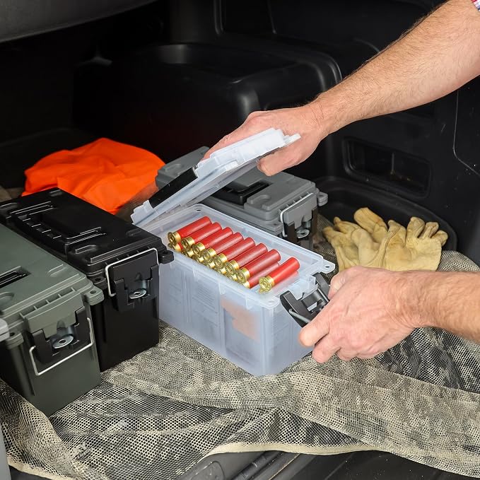 Sheffield 12758 4-Pack Ammo Storage Box, Mothers Day Gifts, .30 Cal Field Boxes - Image 8