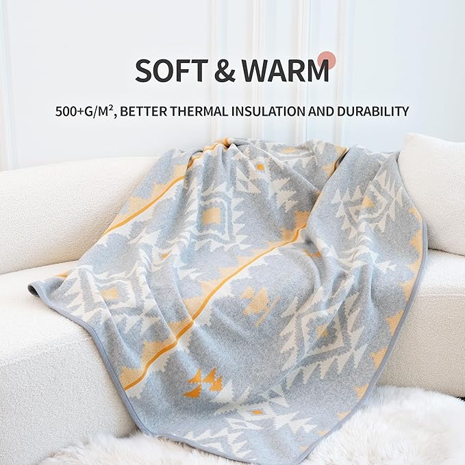ACUSHLA Merino Wool Blend Blanket - Image 3