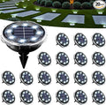 SOLPEX Solar Ground Lights 20 Pack, Solar Pathway Lights Outdoor Waterproof by Solpex