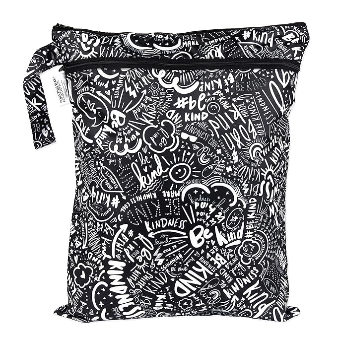 Bumkins Waterproof Wet Dry Bag for Baby, Swim Suit, Cloth Diapers, Pump Parts by Bumkins