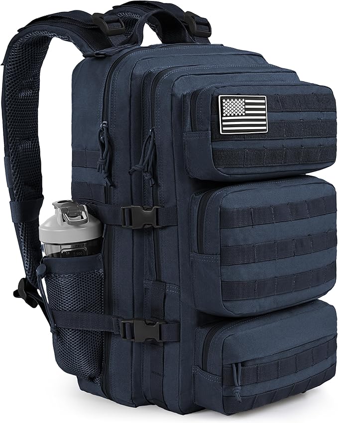 Military Tactical Backpack 50L Large Day Backpack by KOOKOOMIA