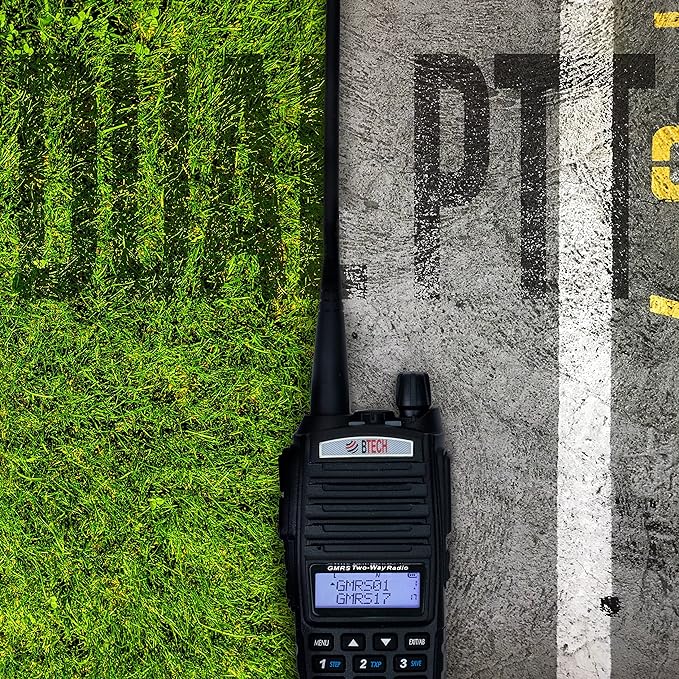 BTECH GMRS-V2 5W 200 Fully Customizable Channels GMRS Two-Way Radio. USB-C - Image 6